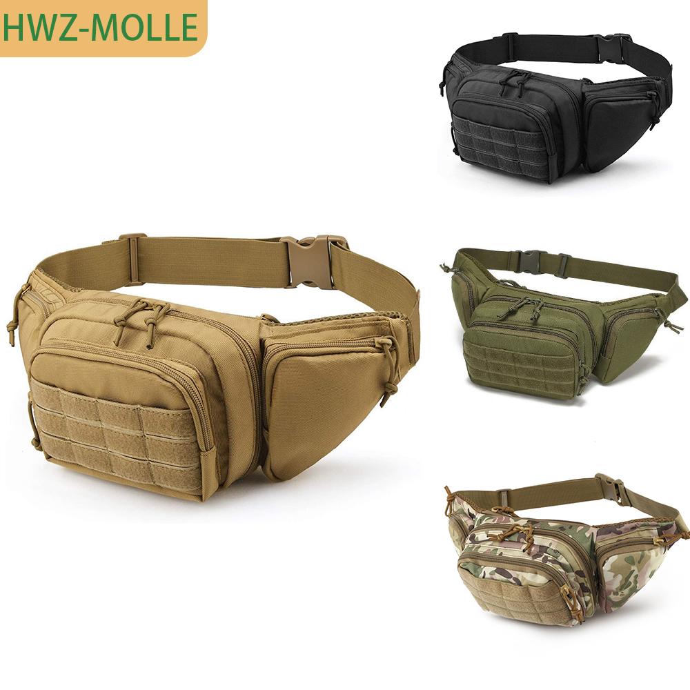 Edc Concealed Carry Fanny Pack - Riñonera Táctica Molle, Bolsa de Cintura