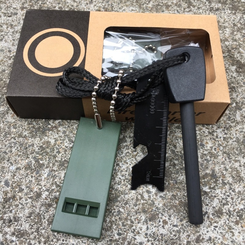 Ferro Rod Striker - Kit de iniciador de fuego para