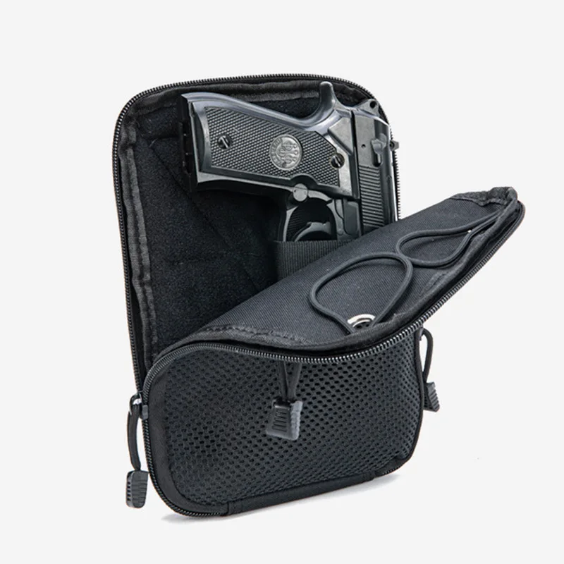 Edc Concealed Carry Fanny Pack - Molle-funda táctica oculta para pistola, bolsa
