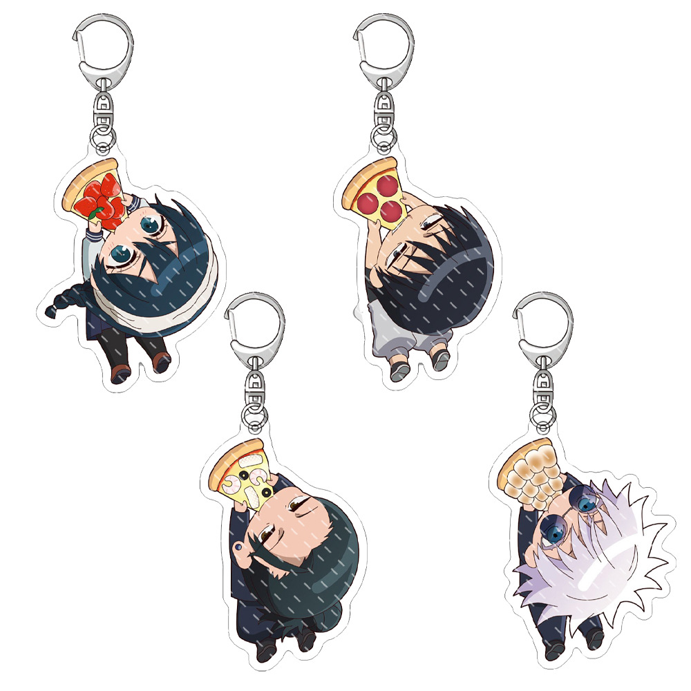 Edc Carry Items - LLavero colgante de Anime Jujutsu Kaisen,