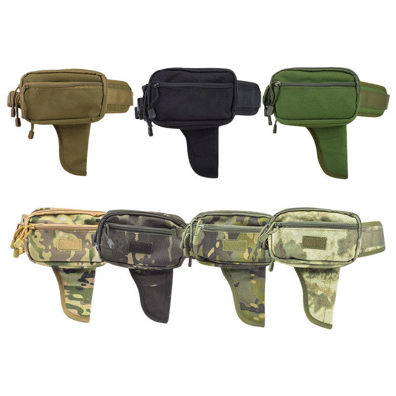 Edc Concealed Carry Fanny Pack - Riñonera Multifuncional de Nailon con Compartimento