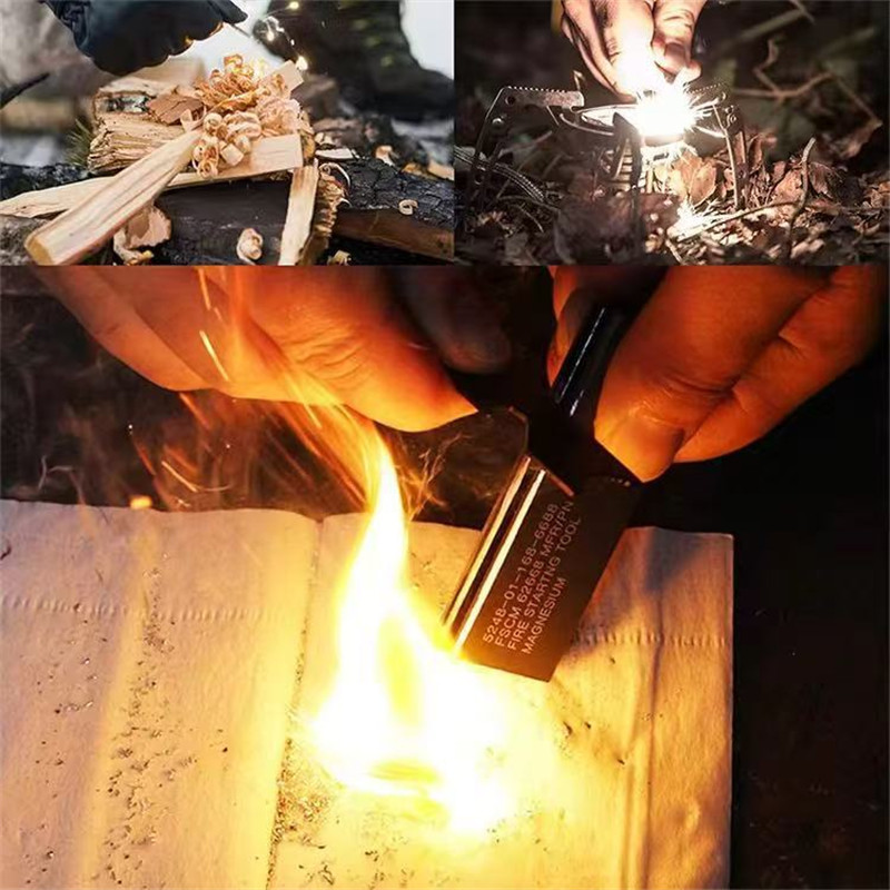 Piso al aire libre, palo de pe - Ferro Rod Striker reseña y precio