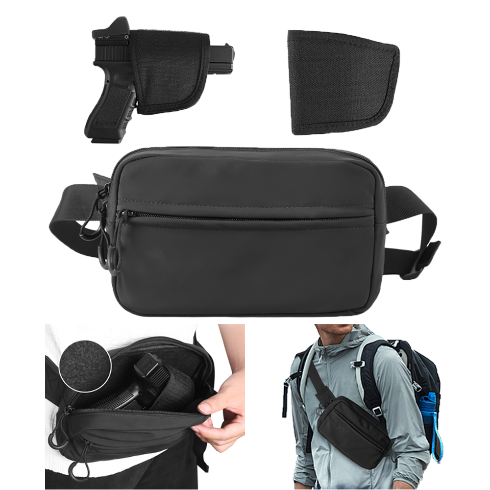 Riñonera táctica para pistola, - Edc Concealed Carry Fanny Pack reseña y precio
