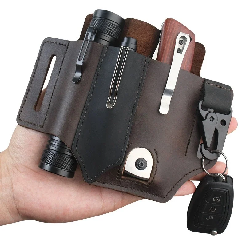 Colgador de cintura de piel de - Edc Carry Belt Leather reseña y precio