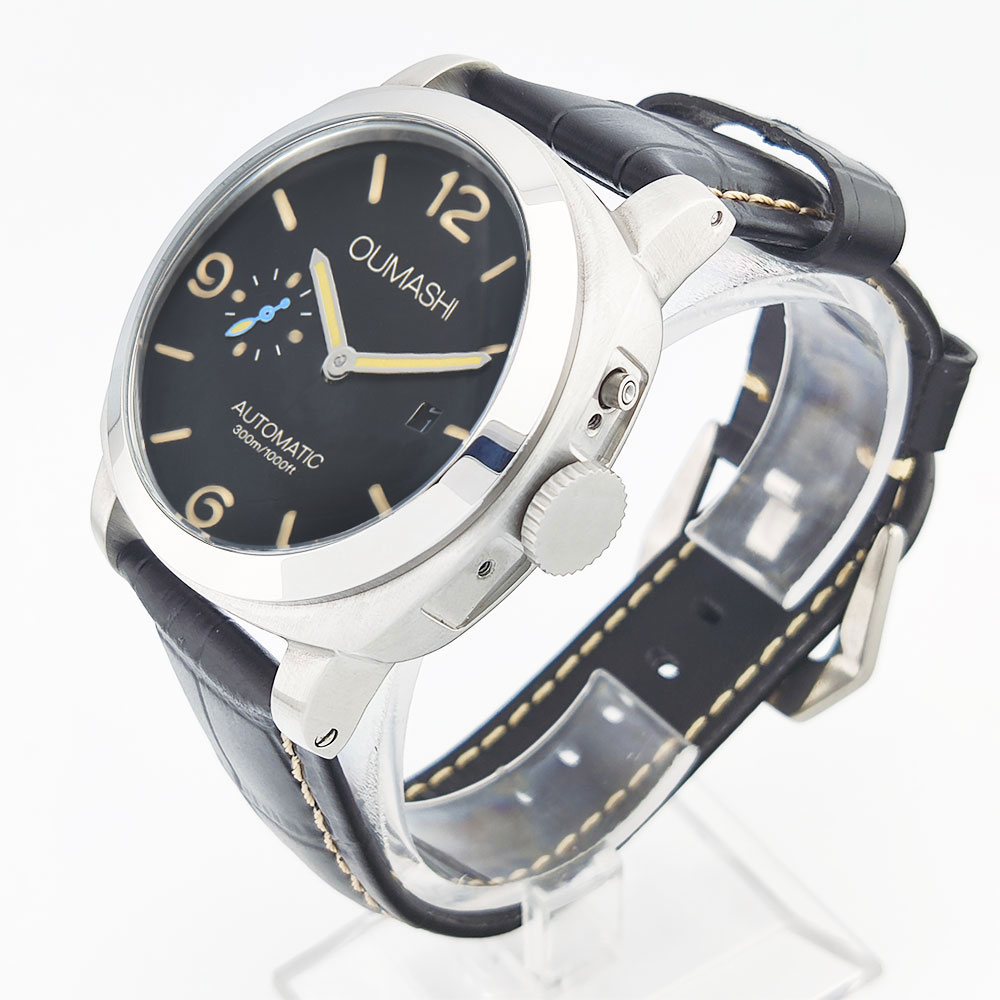 Reloj de Hombre de 44 mm con M - Watch Winder Compact reseña y precio