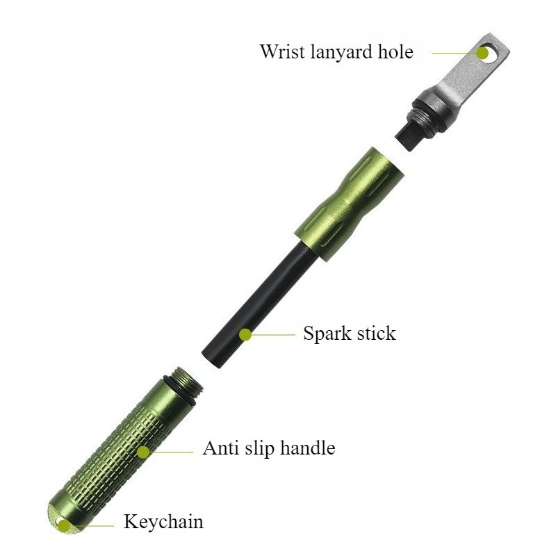 Encendedor de Emergencia Portá - Ferro Rod Striker reseña y precio