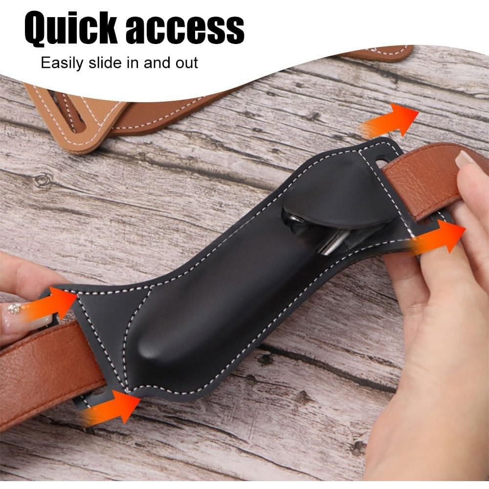 Funda para Cuchillo Plegable d - Edc Carry Belt Leather reseña y precio