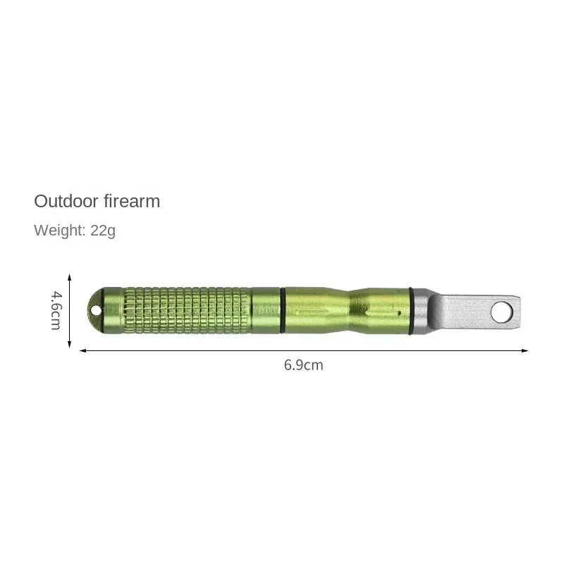Nuevo encendedor impermeable d - Ferro Rod Striker reseña y precio
