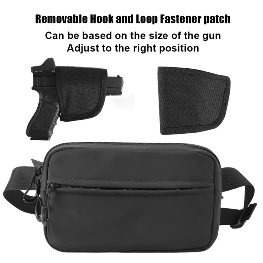 Riñonera táctica oculta con fu - Edc Concealed Carry Fanny Pack reseña y precio