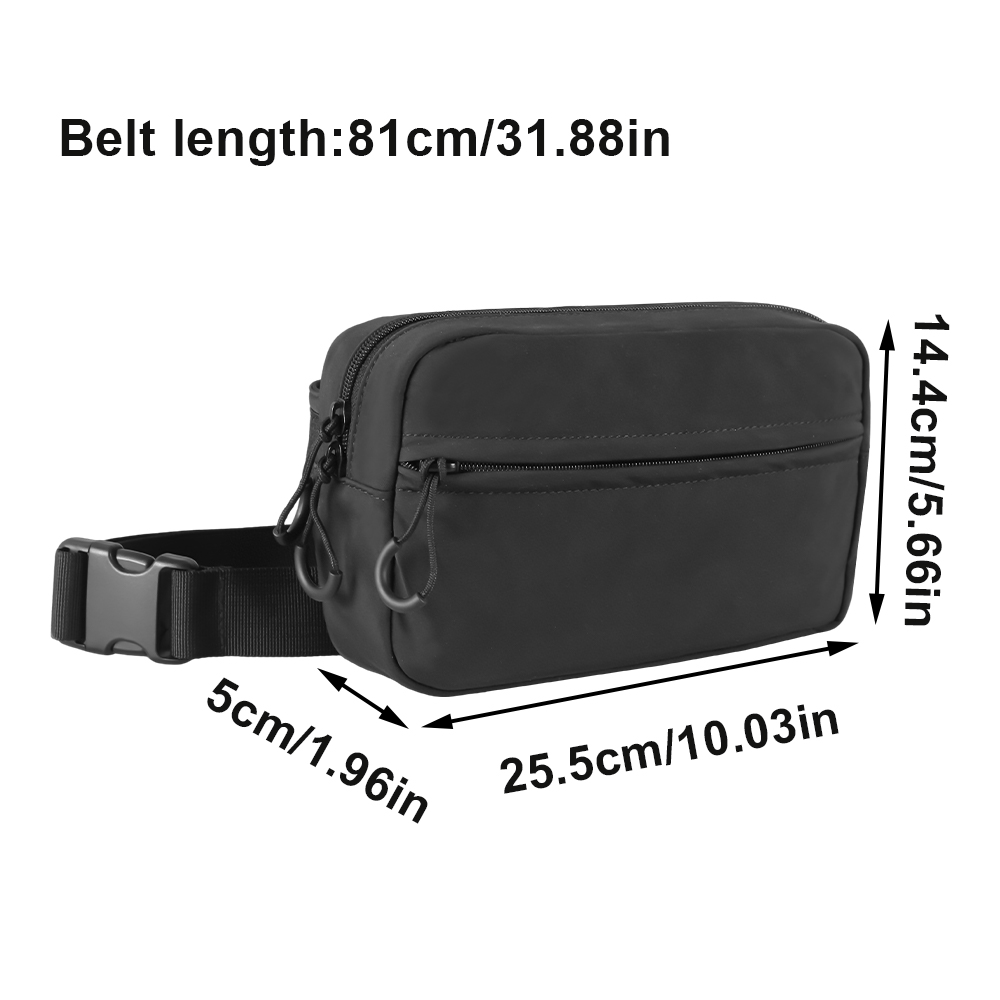Riñonera táctica oculta con fu - Edc Concealed Carry Fanny Pack reseña y precio
