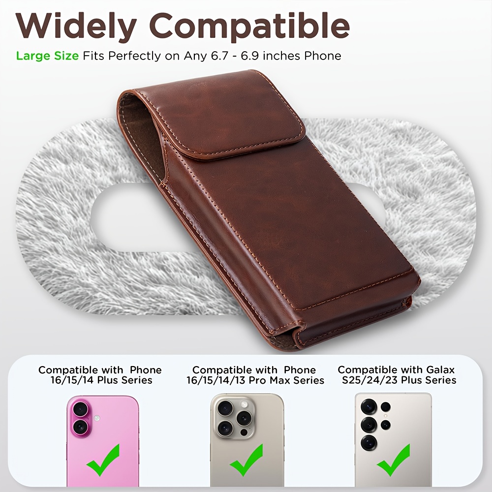 Funda tipo billetera para telé - Edc Carry Belt Leather reseña y precio