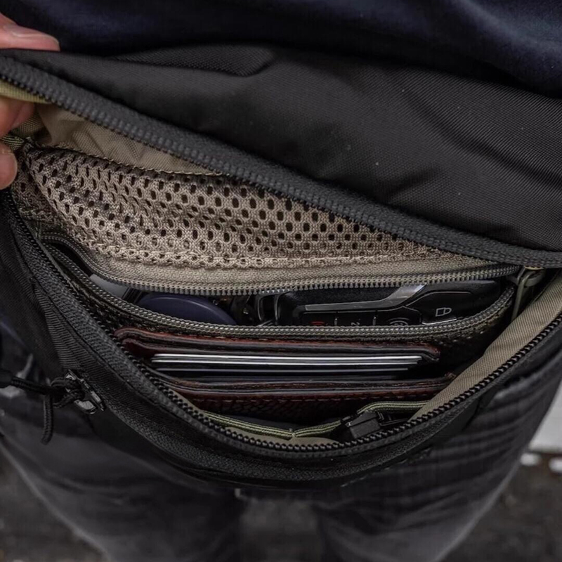 Riñonera para hombre con corre - Edc Concealed Carry Fanny Pack reseña y precio