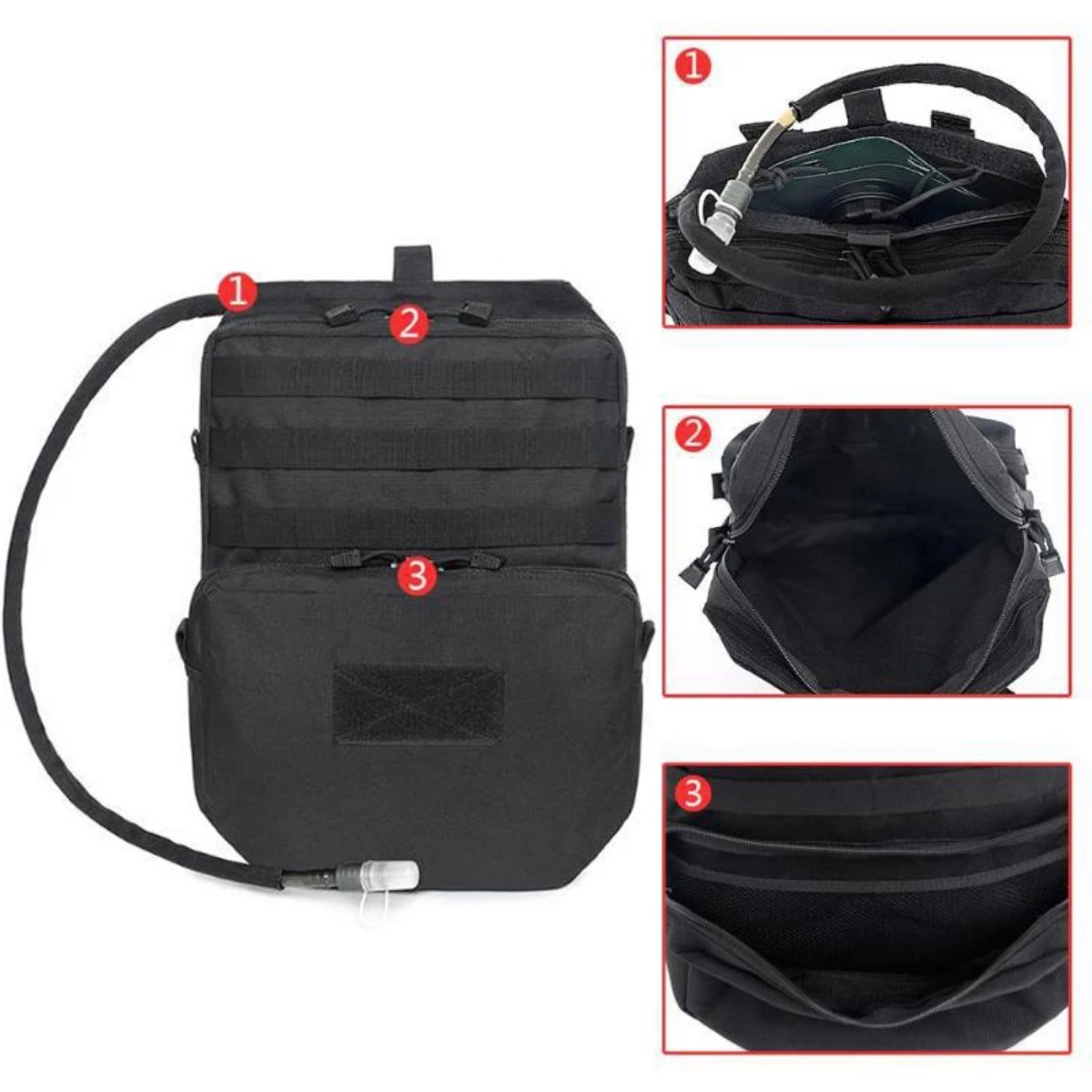 Bolsa Molle para exteriores, m - Edc Carry Items reseña y precio
