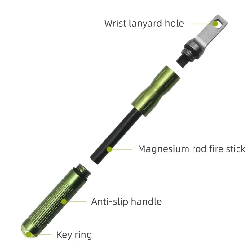 Arrancador de fuego de emergen - Ferro Rod Striker reseña y precio