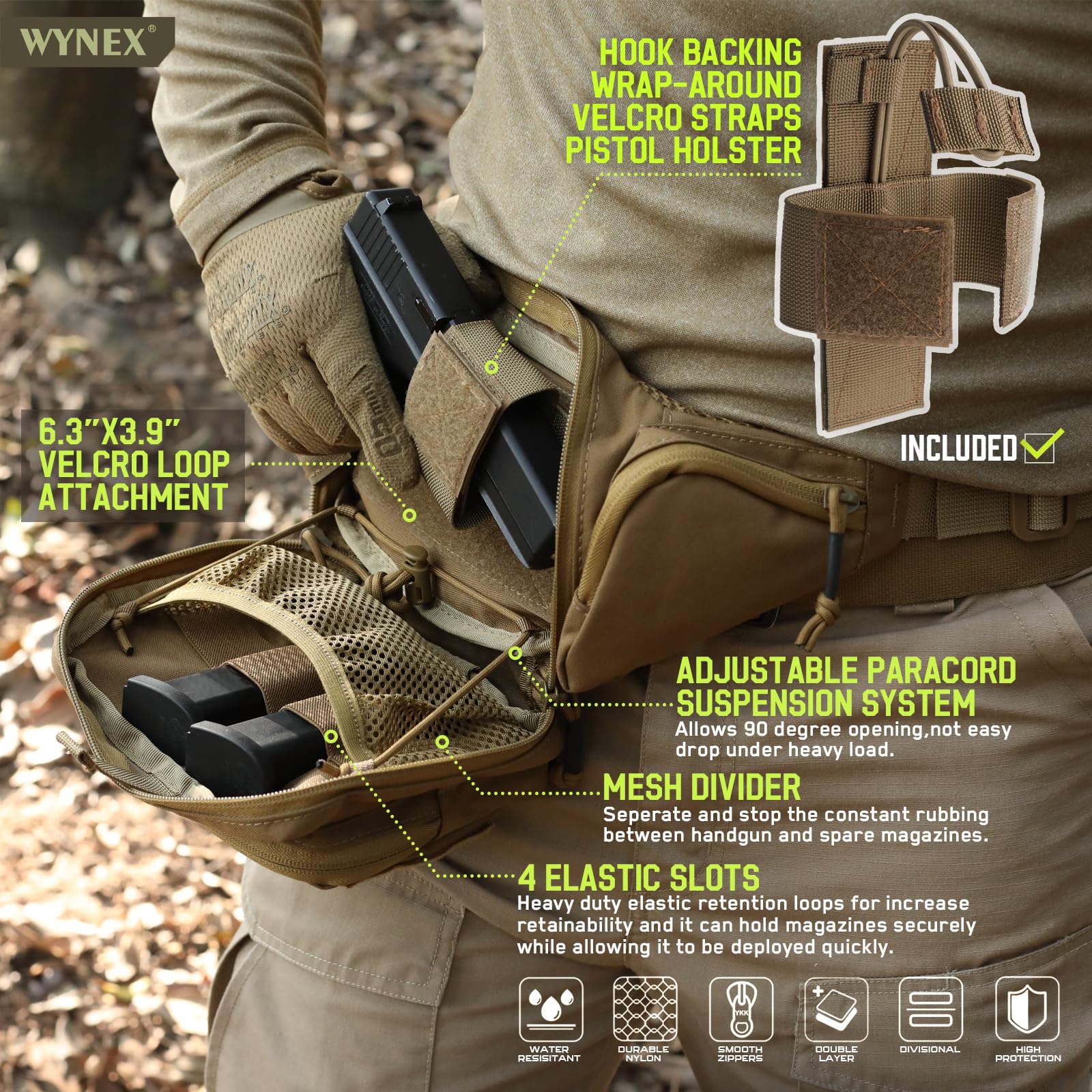 Riñonera Táctica para Llevar P - Edc Concealed Carry Fanny Pack reseña y precio