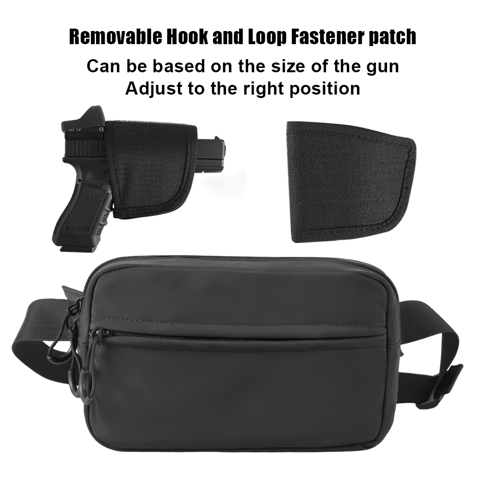Riñonera táctica para pistola, - Edc Concealed Carry Fanny Pack reseña y precio