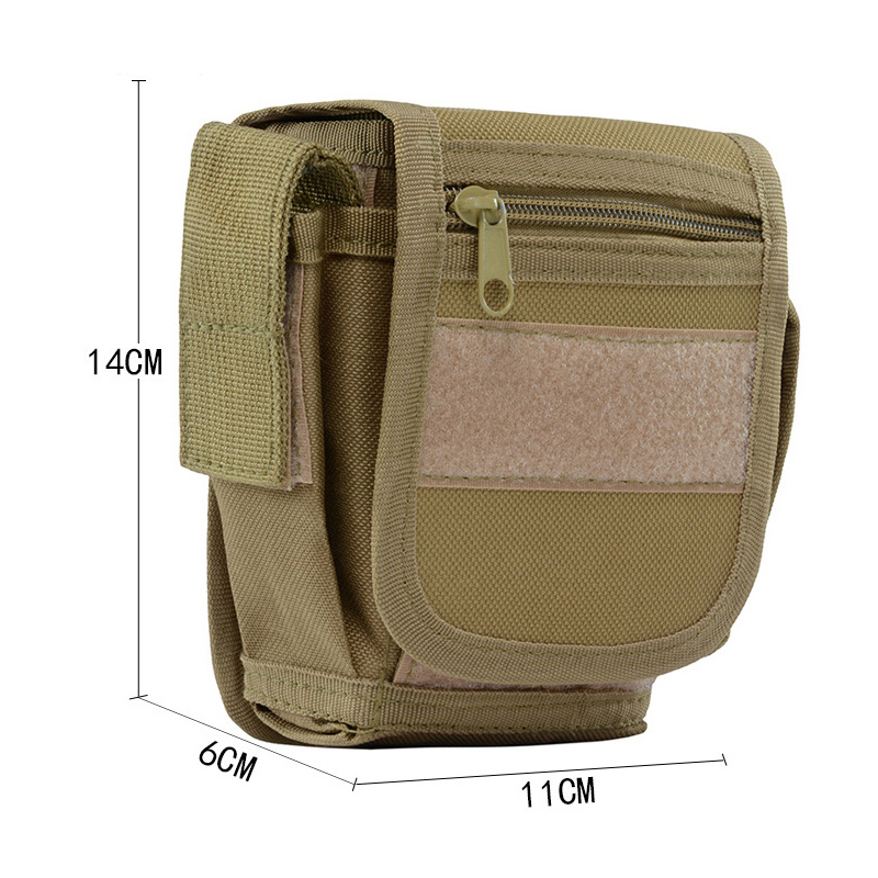 Bolsa táctica EDC Molle, riñon - Edc Carry Items reseña y precio