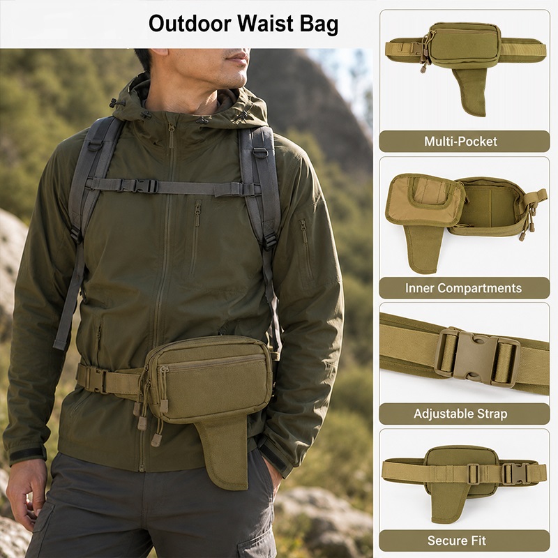 Riñonera Multifuncional de Nai - Edc Concealed Carry Fanny Pack reseña y precio