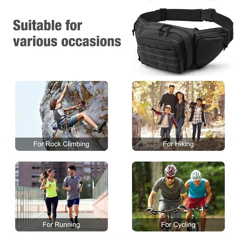 Riñonera táctica para hombre,  - Edc Concealed Carry Fanny Pack reseña y precio