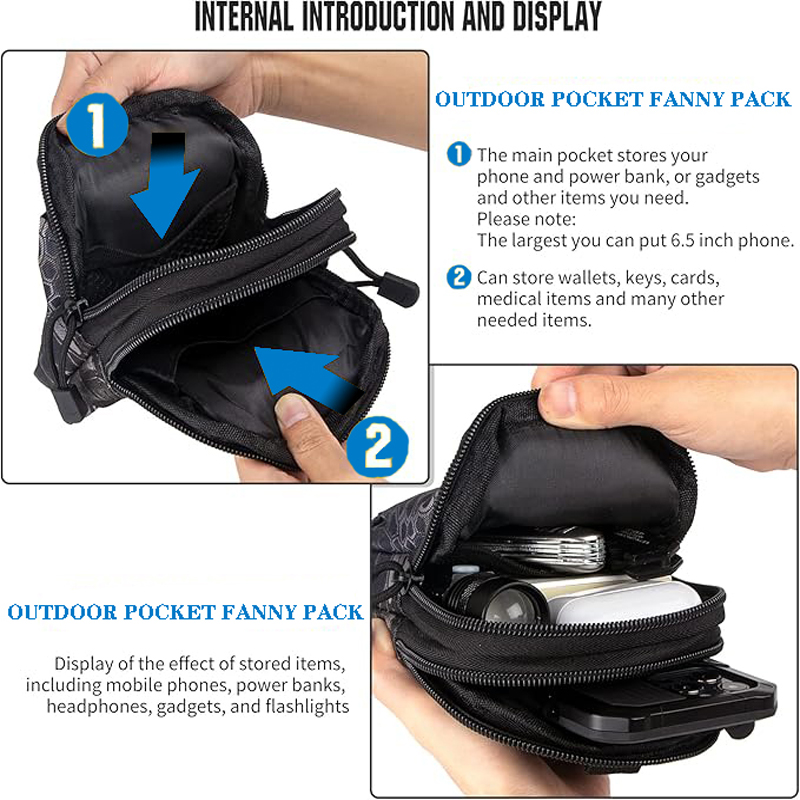 Bolsa táctica Molle Universal  - Edc Carry Items reseña y precio